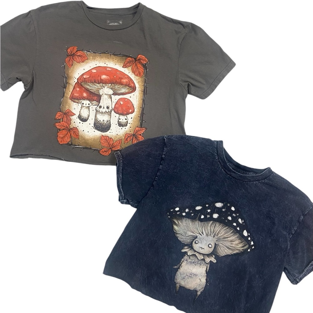 Stephanie Bayles Mushroom tees